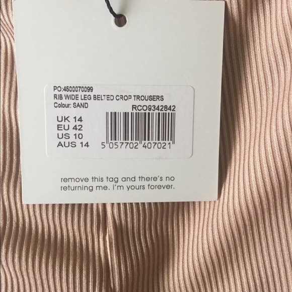 Cropped trousers MISSGUIDED NWT - Picture 5 of 5